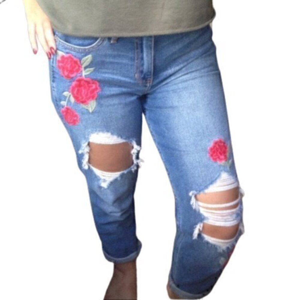 [Hollister] High Rise Slim Straight Vintage Stretch Jeans - Size 3R